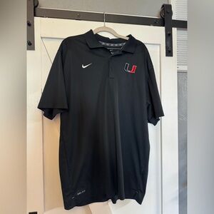 Men’s Tulsa Union Nike dri fit polo